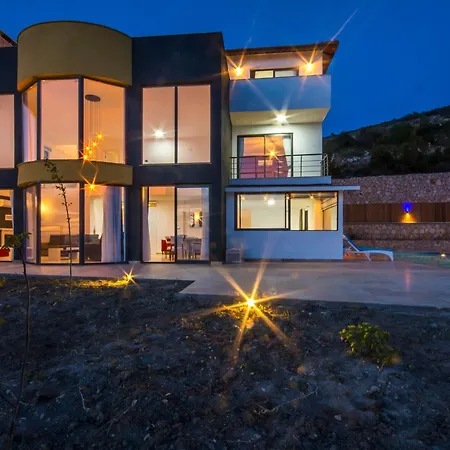 Petek 4 Bedroom With Private Pool -kalkan Вилла Islamlar (Mediterranean)