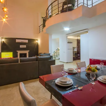 Petek 4 Bedroom With Private Pool -kalkan Вилла